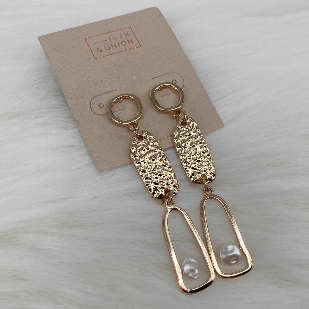 14th & Union - Os - Nwt Abstract Dangle Earrings